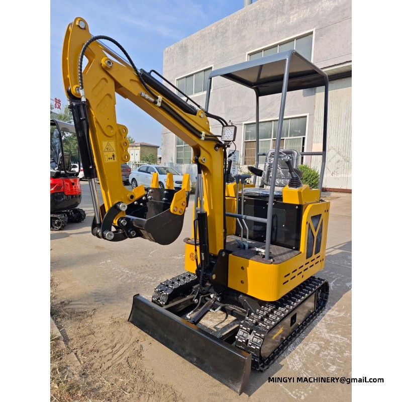 mini excavator for utility work
