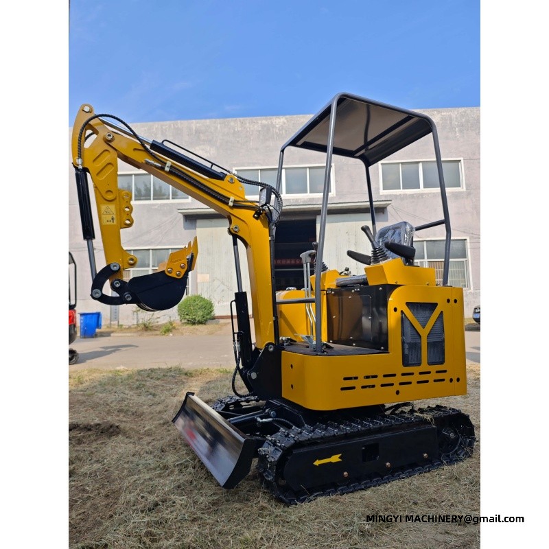 mini excavator for utility work