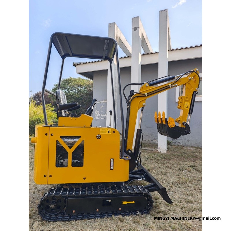 mini excavator for utility work