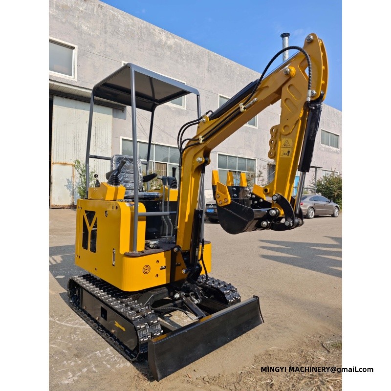 mini excavator for utility work