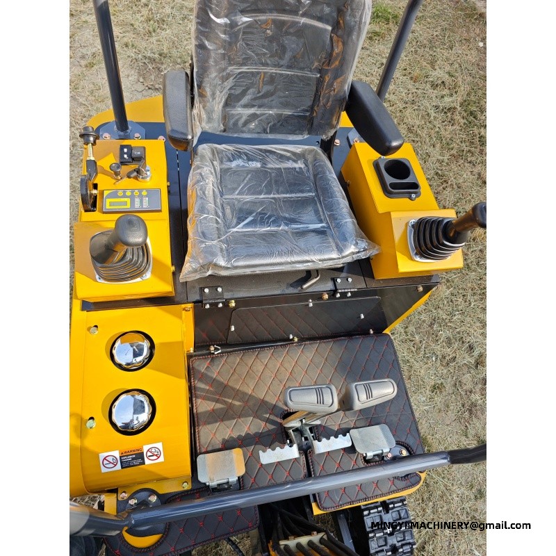 mini excavator for utility work