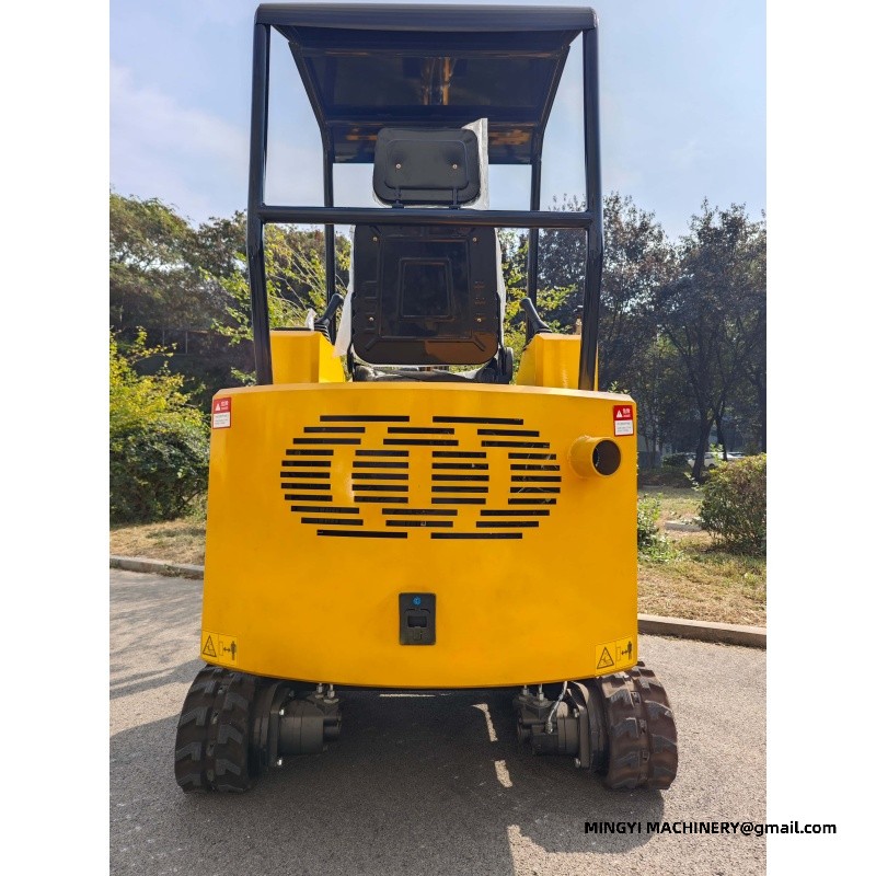 rubber track mini excavator
