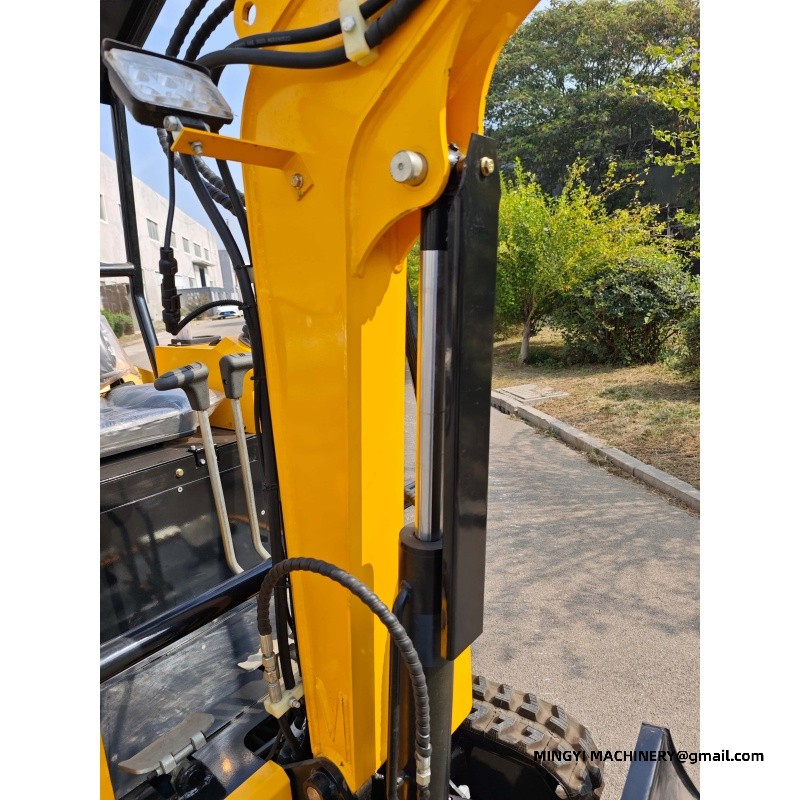 mini excavator with canopy