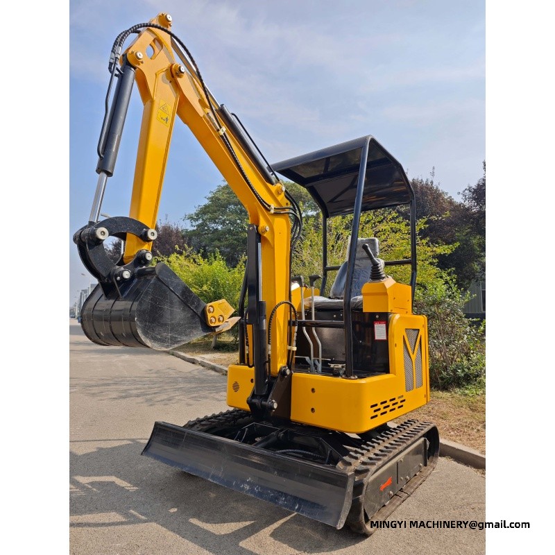 zero tail swing mini excavator