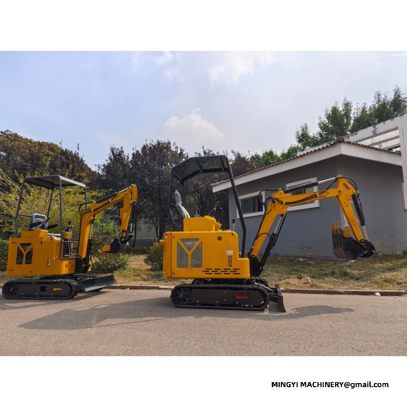 zero tail swing mini excavator