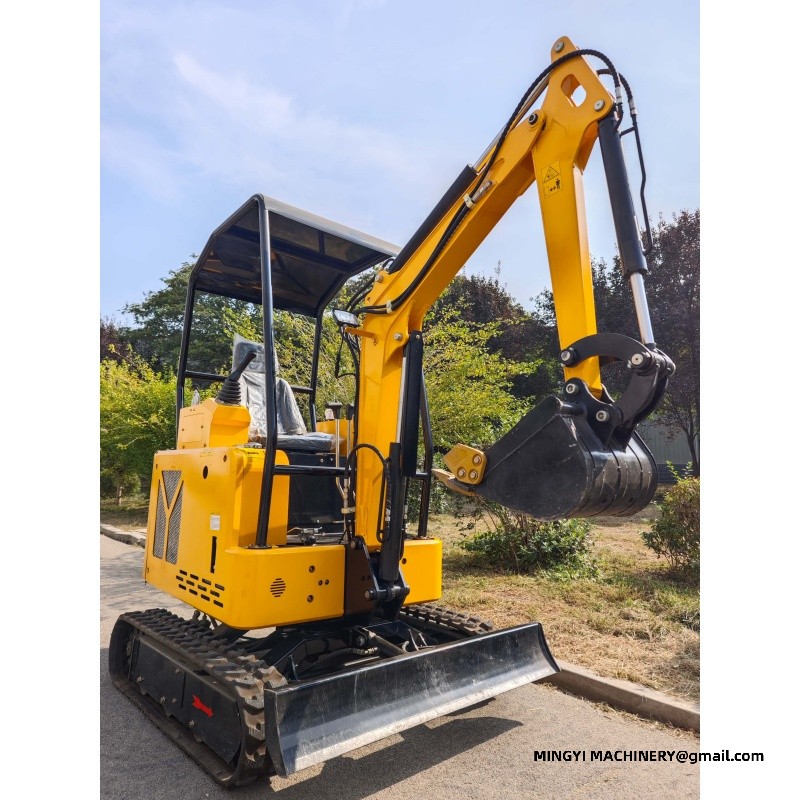 zero tail swing mini excavator