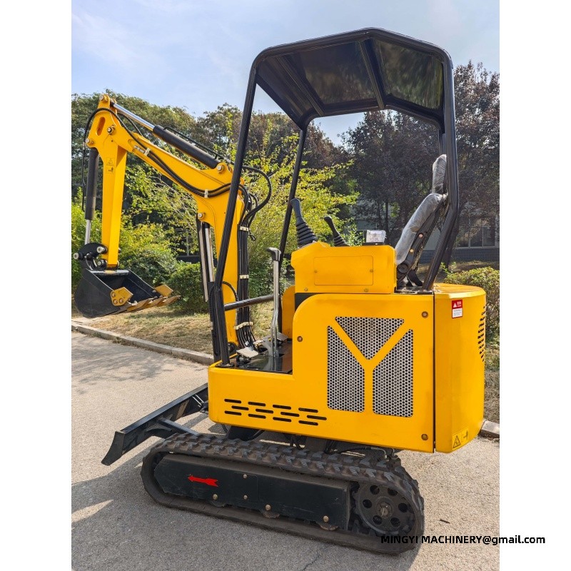 zero tail swing mini excavator