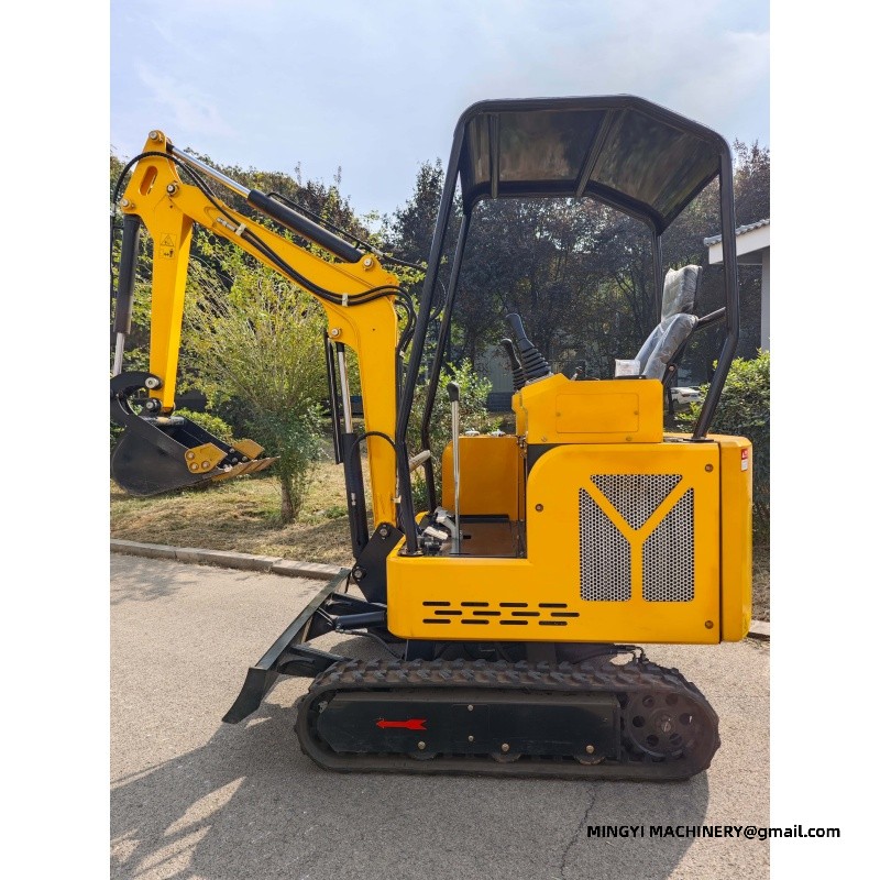 mini excavator with breaker