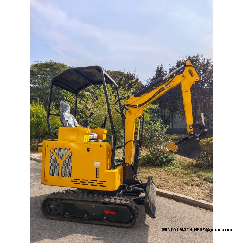 mini excavator with breaker