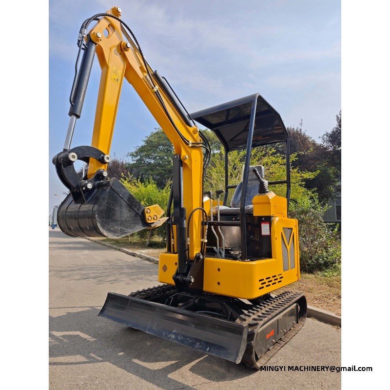 mini excavator with breaker