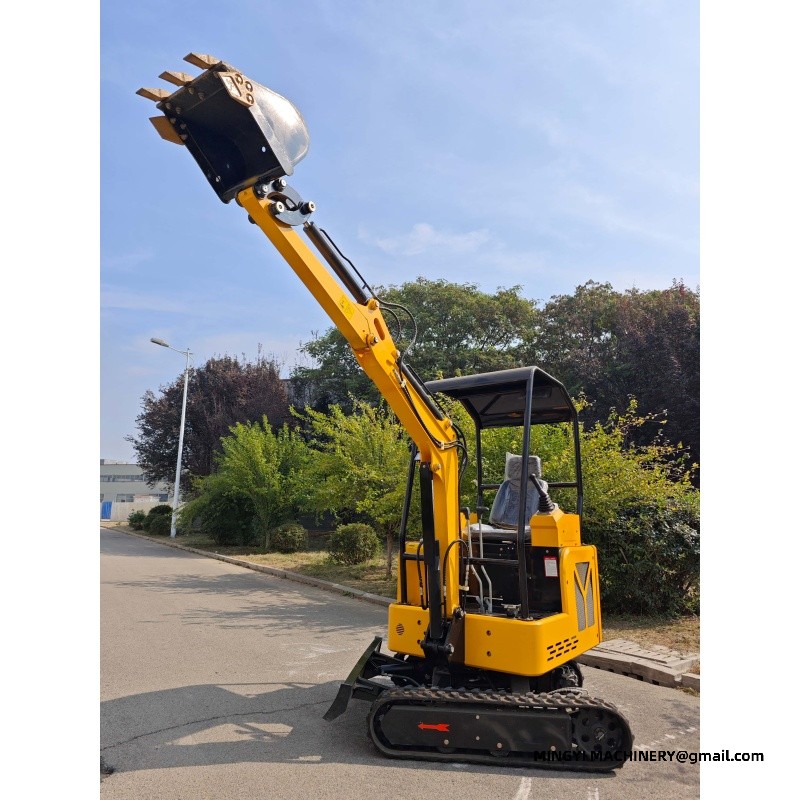 mini excavator with breaker