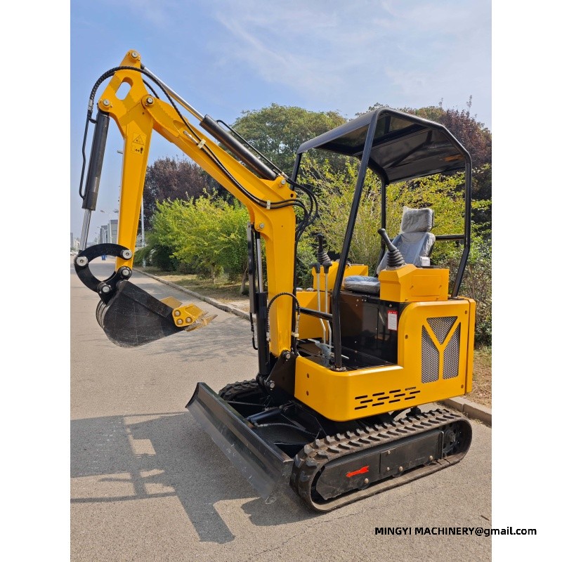 mini excavator with breaker