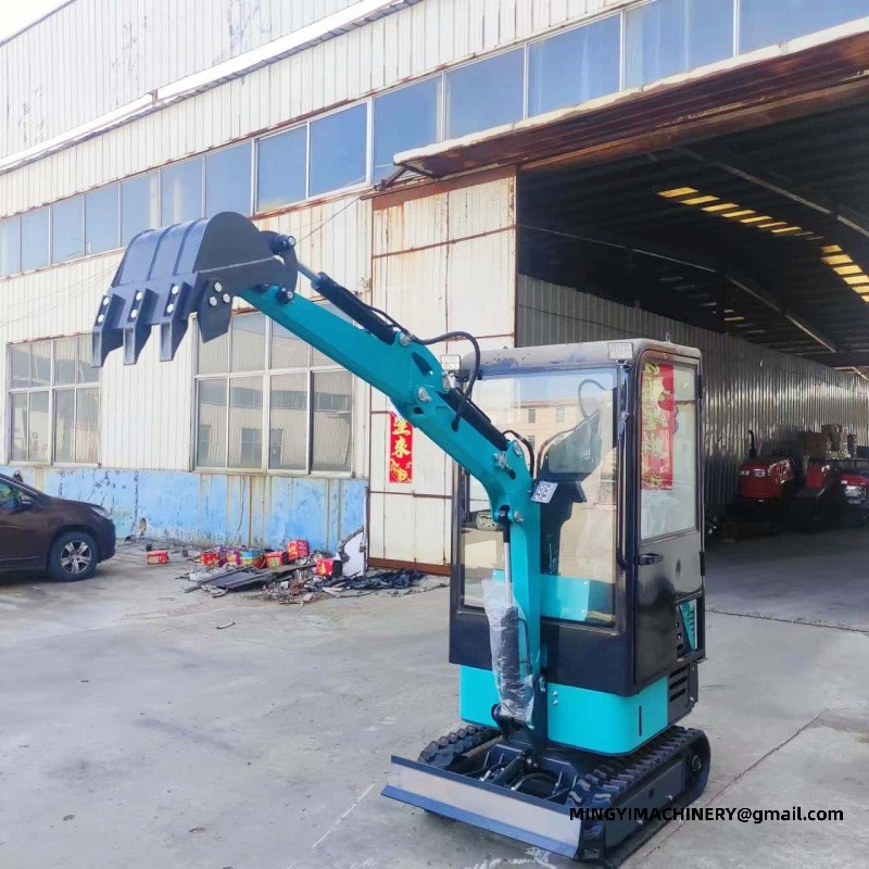 Full sealing of cab for small excavator