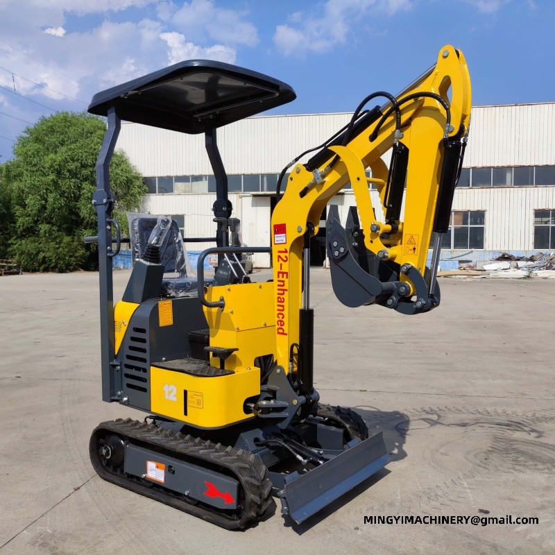 mini excavator for landscaping