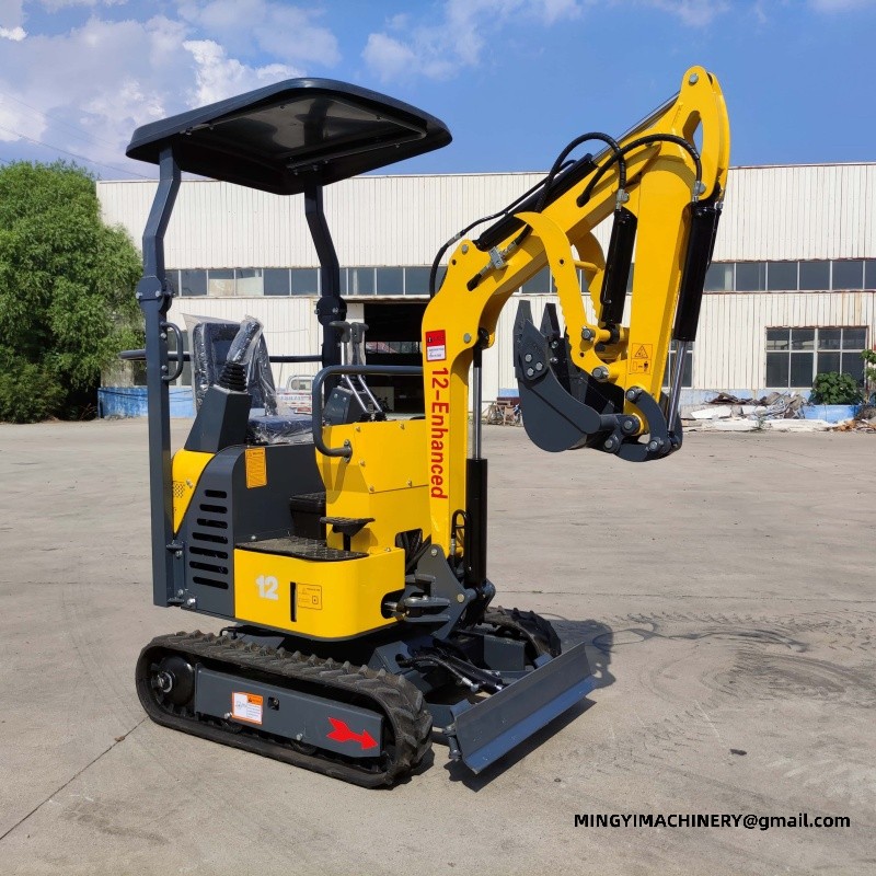 mini excavator for landscaping