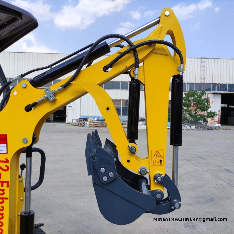 mini excavator for landscaping