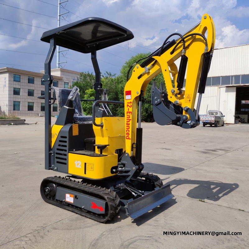 mini excavator for landscaping