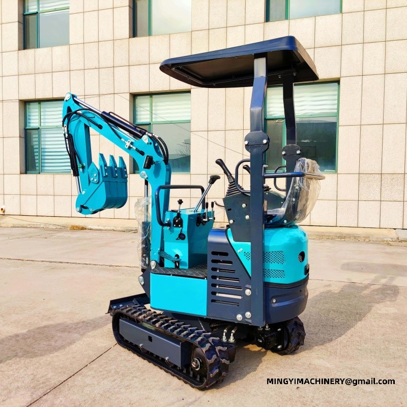mini excavator for gardening