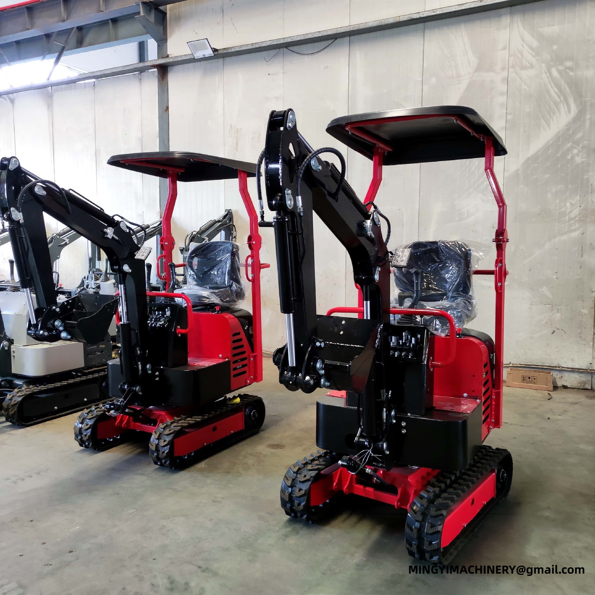 tracked mini excavator