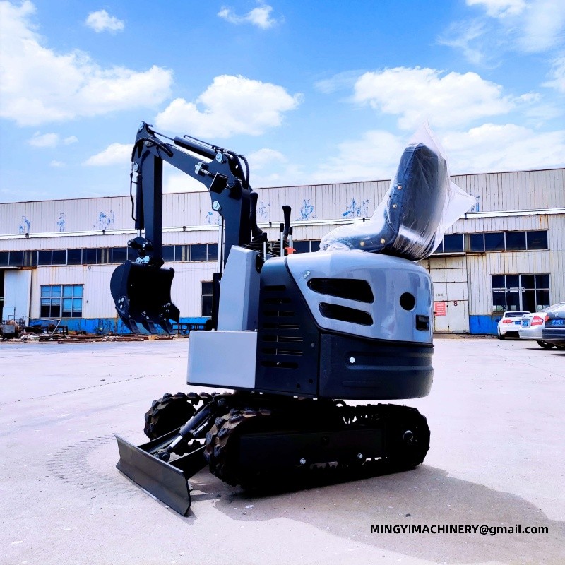 mini excavator with canopy