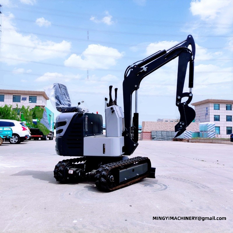 mini excavator with canopy