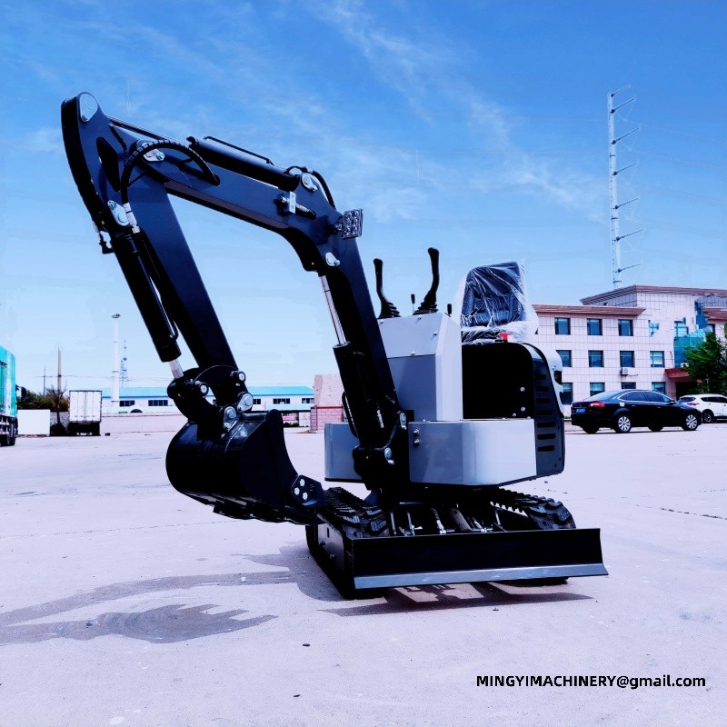 mini excavator with canopy
