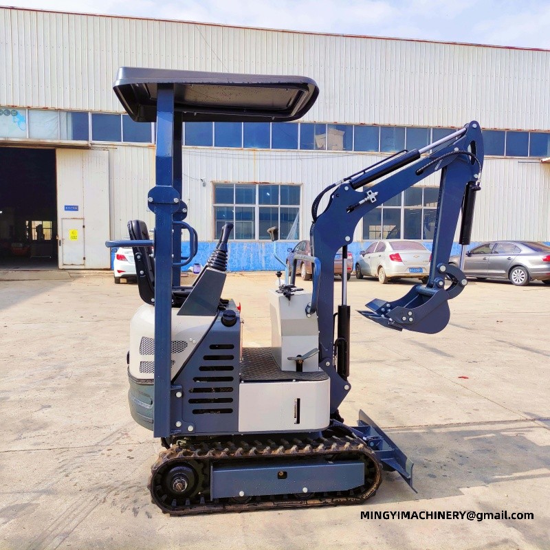 mini excavator with cabin
