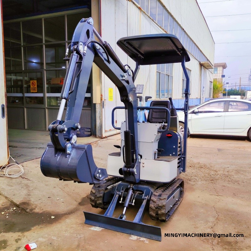 mini excavator with cabin