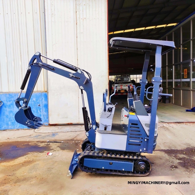 mini excavator with cabin