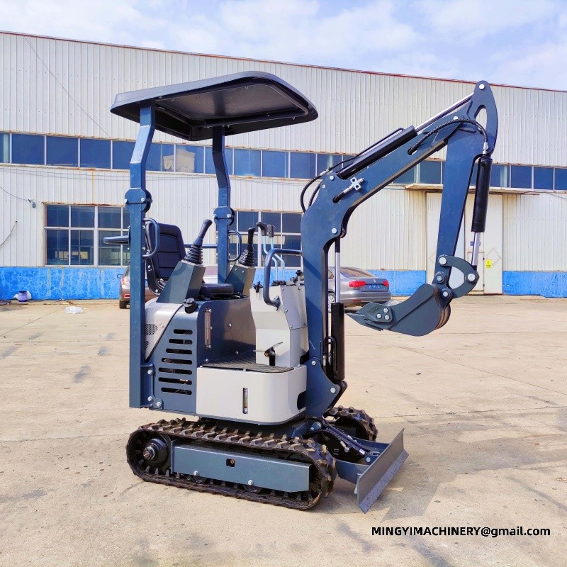 swing boom mini excavator