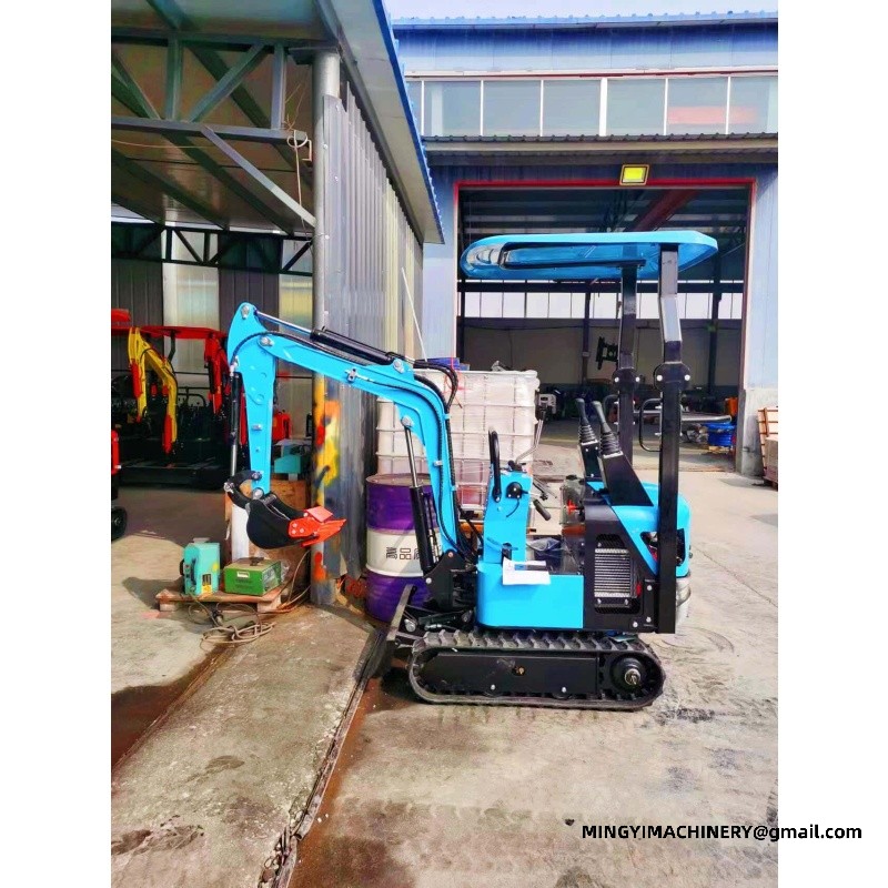 swing boom mini excavator