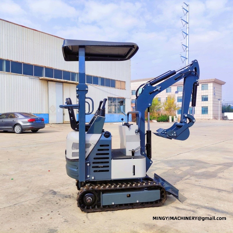 swing boom mini excavator