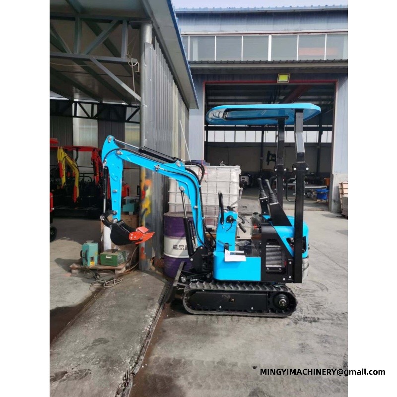 swing boom mini excavator
