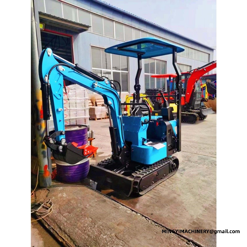 swing boom mini excavator
