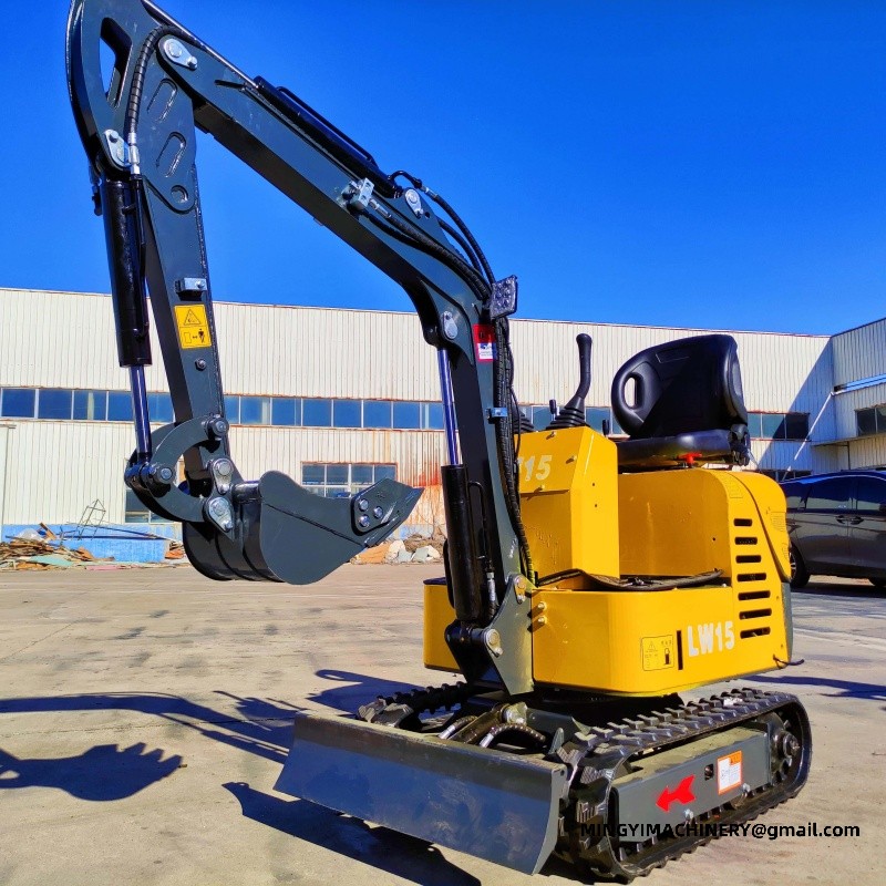 mini excavator with breaker