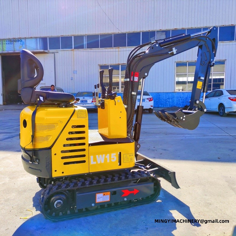 mini excavator with breaker