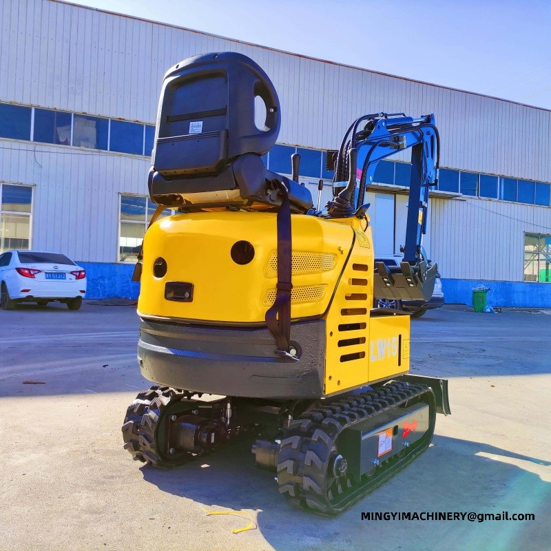 mini excavator with breaker
