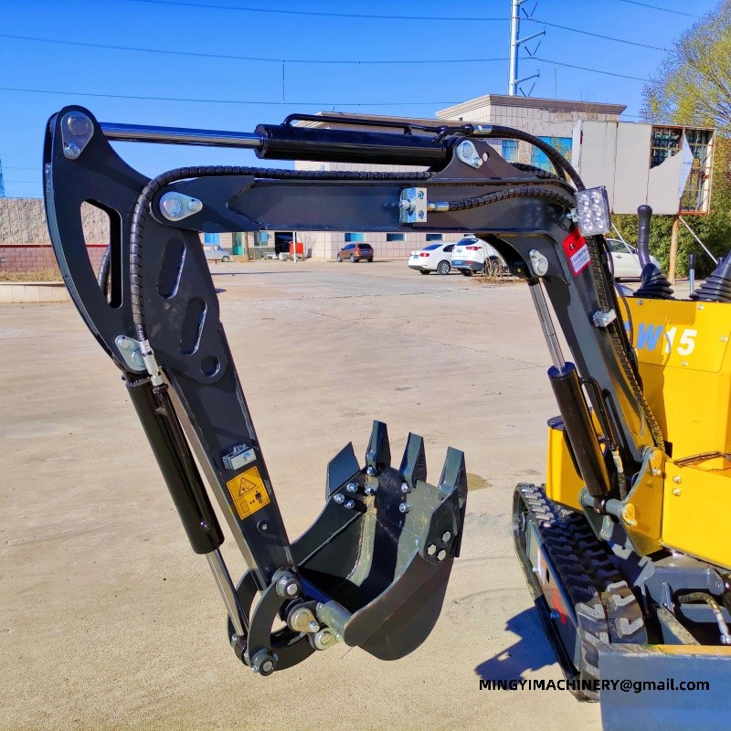 mini excavator with breaker