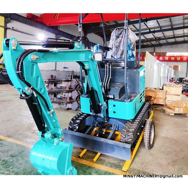The tray transport vehicle for the mini excavator