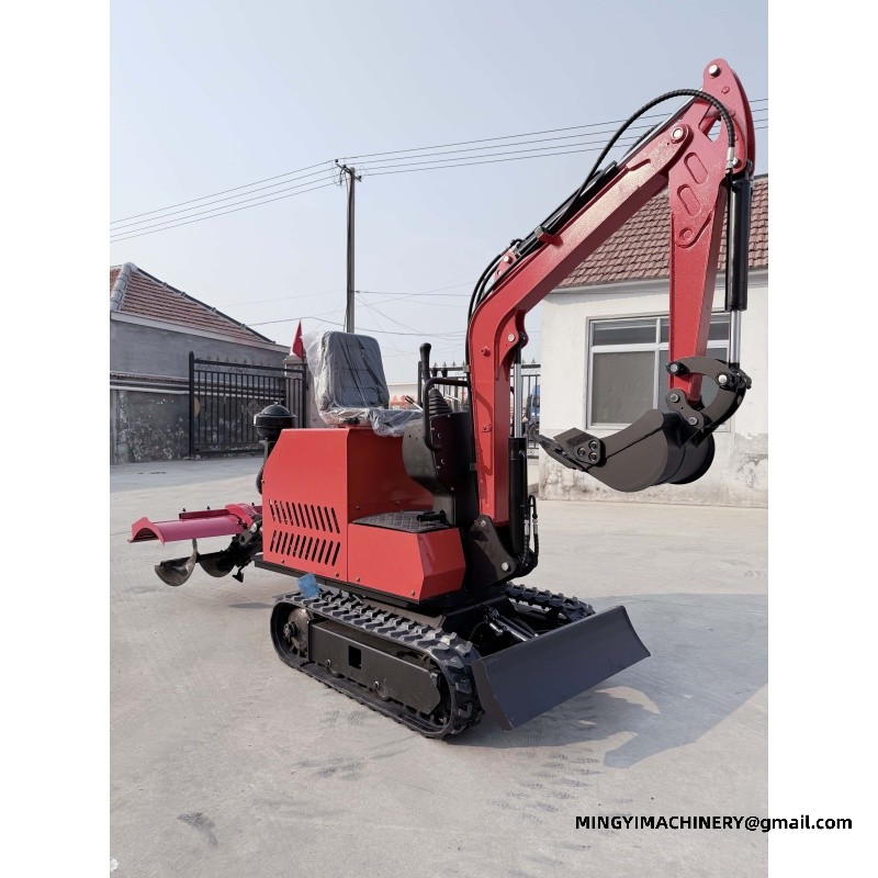 Multi-function Small-scale Digging and Plowing Machine