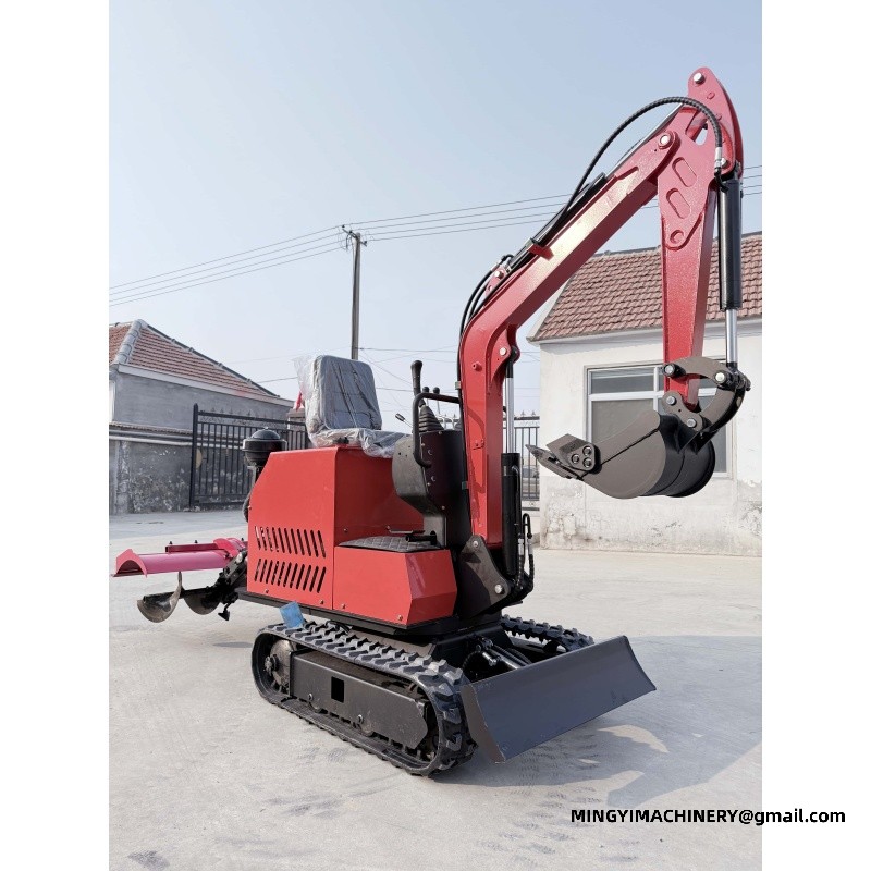 Multi-function Small-scale Digging and Plowing Machine