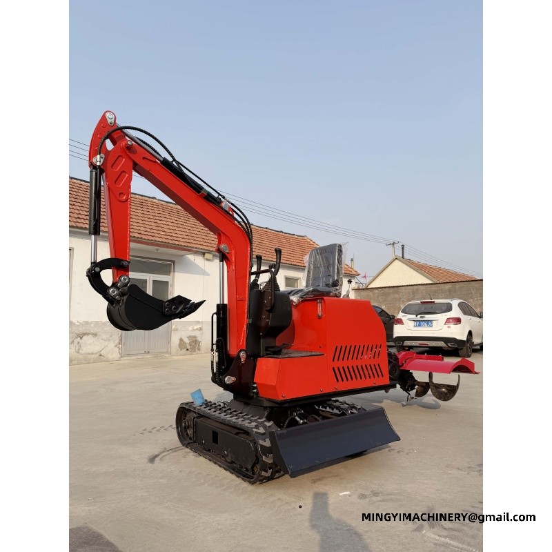 Multi-function Small-scale Digging and Plowing Machine