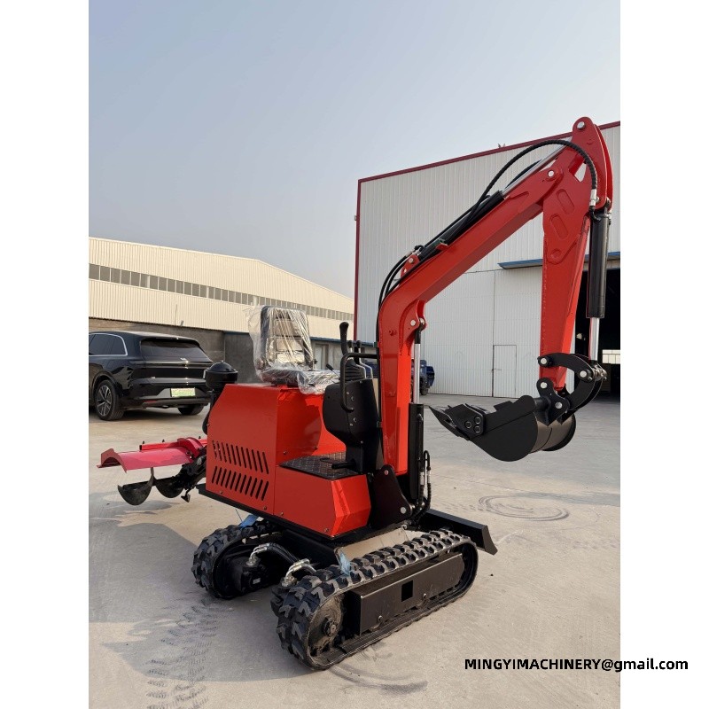 Multi-function Small-scale Digging and Plowing Machine