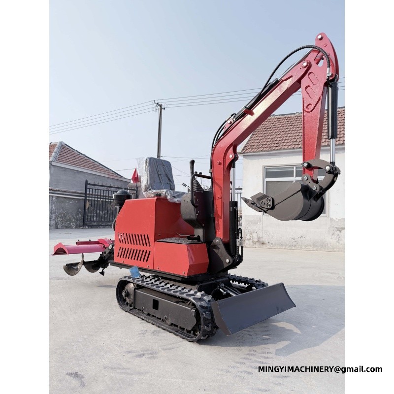 Multi-function Small-scale Digging and Plowing Machine