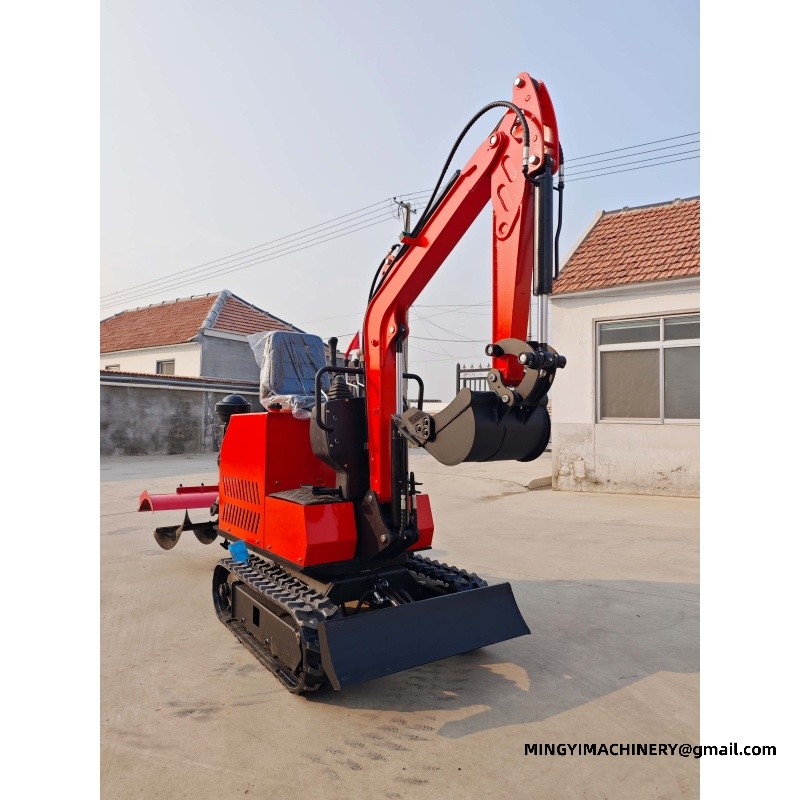 Multi-function Mini Digging and Rotary Ploughing Machine Combination
