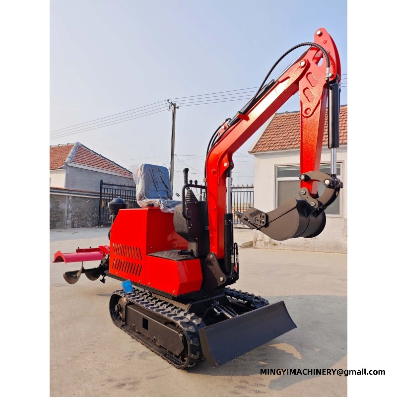 Multi-function Mini Digging and Rotary Ploughing Machine Combination