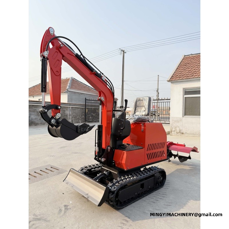 Multi-function Mini Digging and Rotary Ploughing Machine Combination