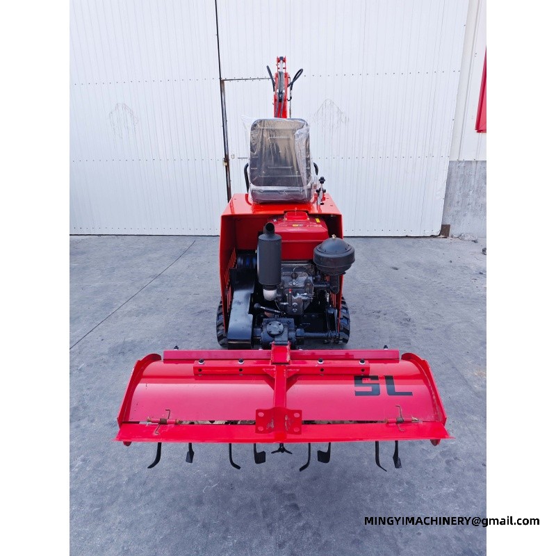 mini excavator for farming