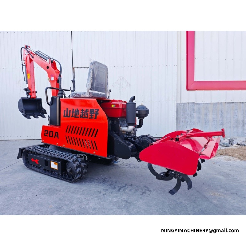 Modification of Mini-Miner to Rotary Ploughing Machine