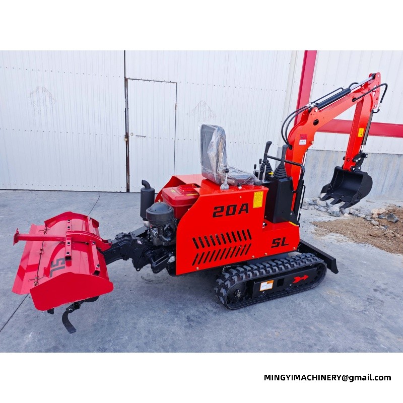 Modification of Mini-Miner to Rotary Ploughing Machine